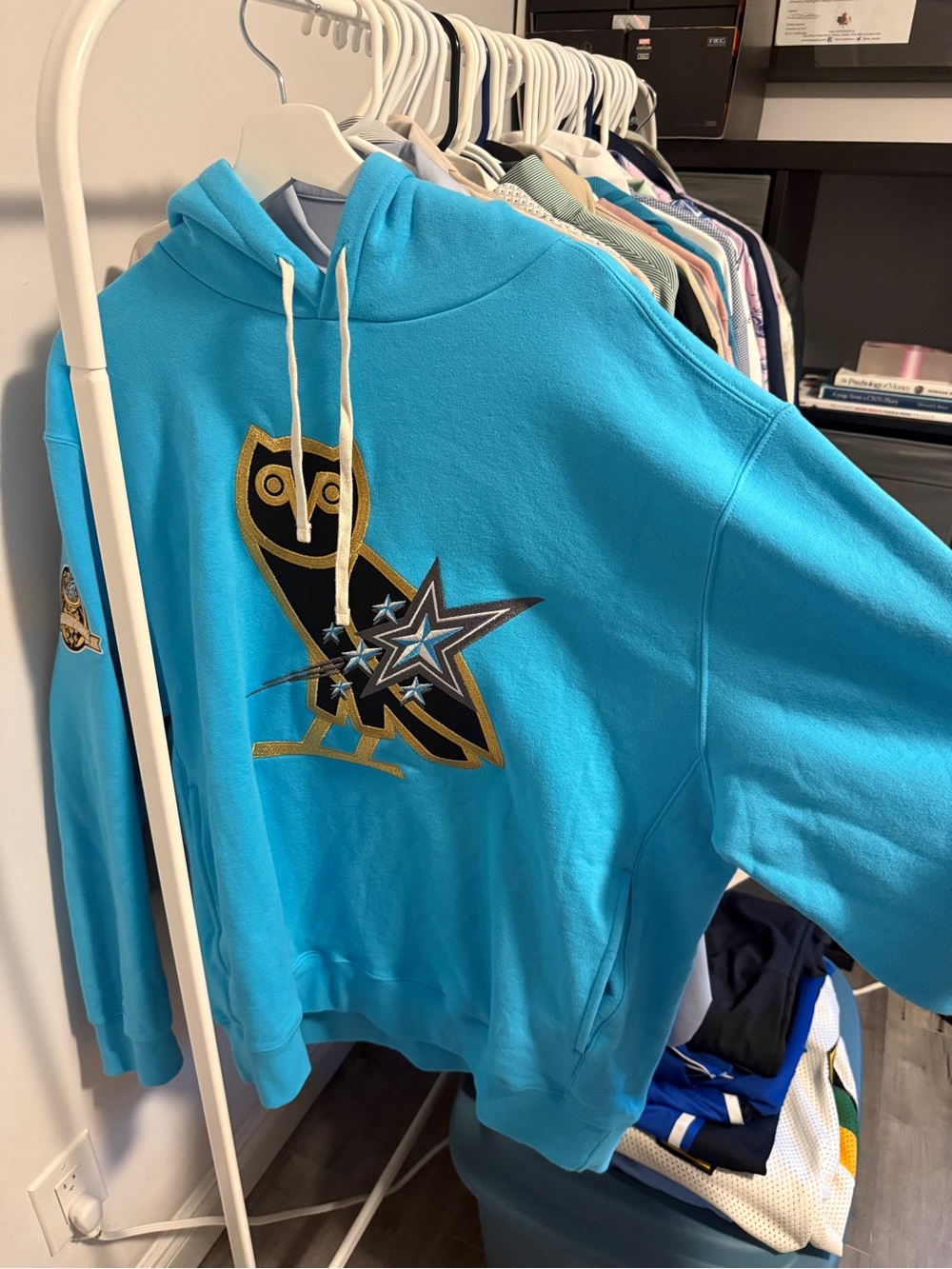 OVO Octobers Very Own x Scarborough Shooting Shooting Star CEBL OG Owl Hoodie XL